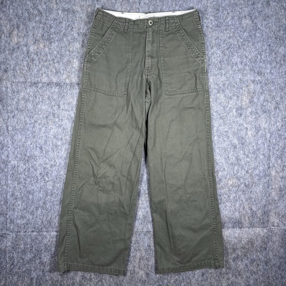 Other - Ungrid Pants Women's‎ 28 x 26 OG 107 Reproduction Green Japan Straight Cotton